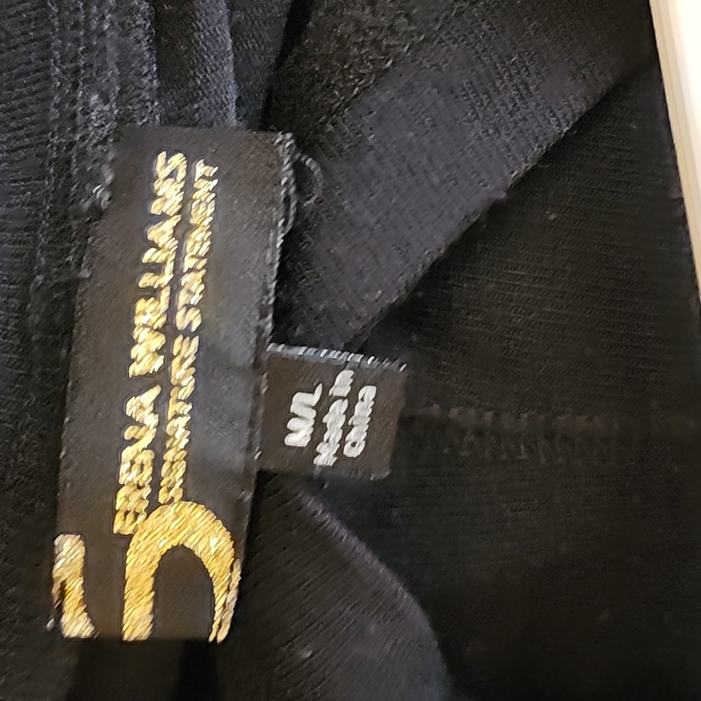 Serena Williams Black V-Neck Poncho Top - Picture 7 of 9